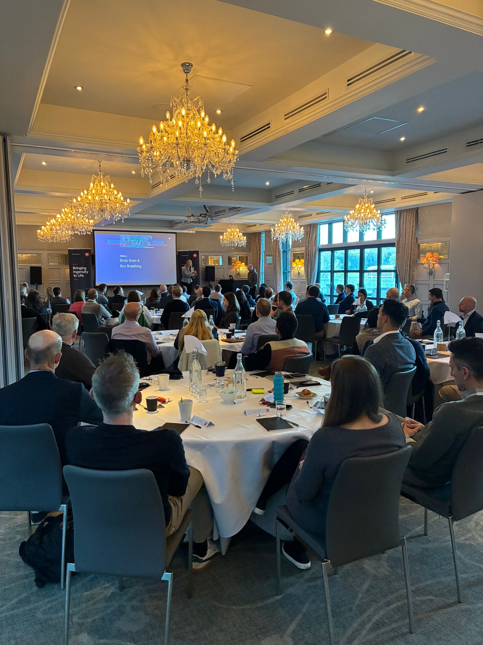 Anna presenting Breathwork